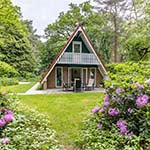 De badkamer van ons vakantiehuis.